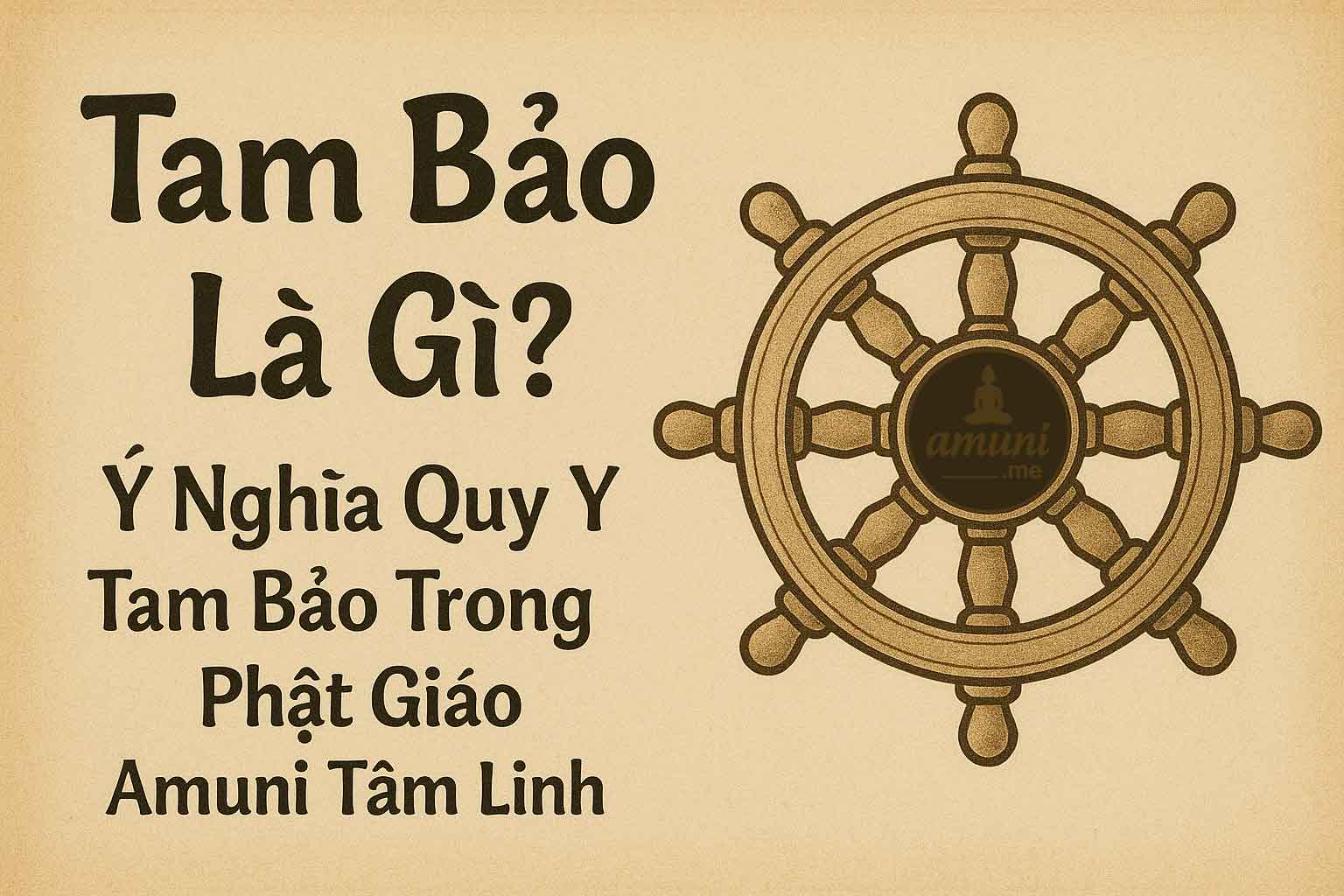 Tam Bao La Gi Y Nghia Quy Y Tam Bao Trong Phat Giao Amuni Tam Linh
