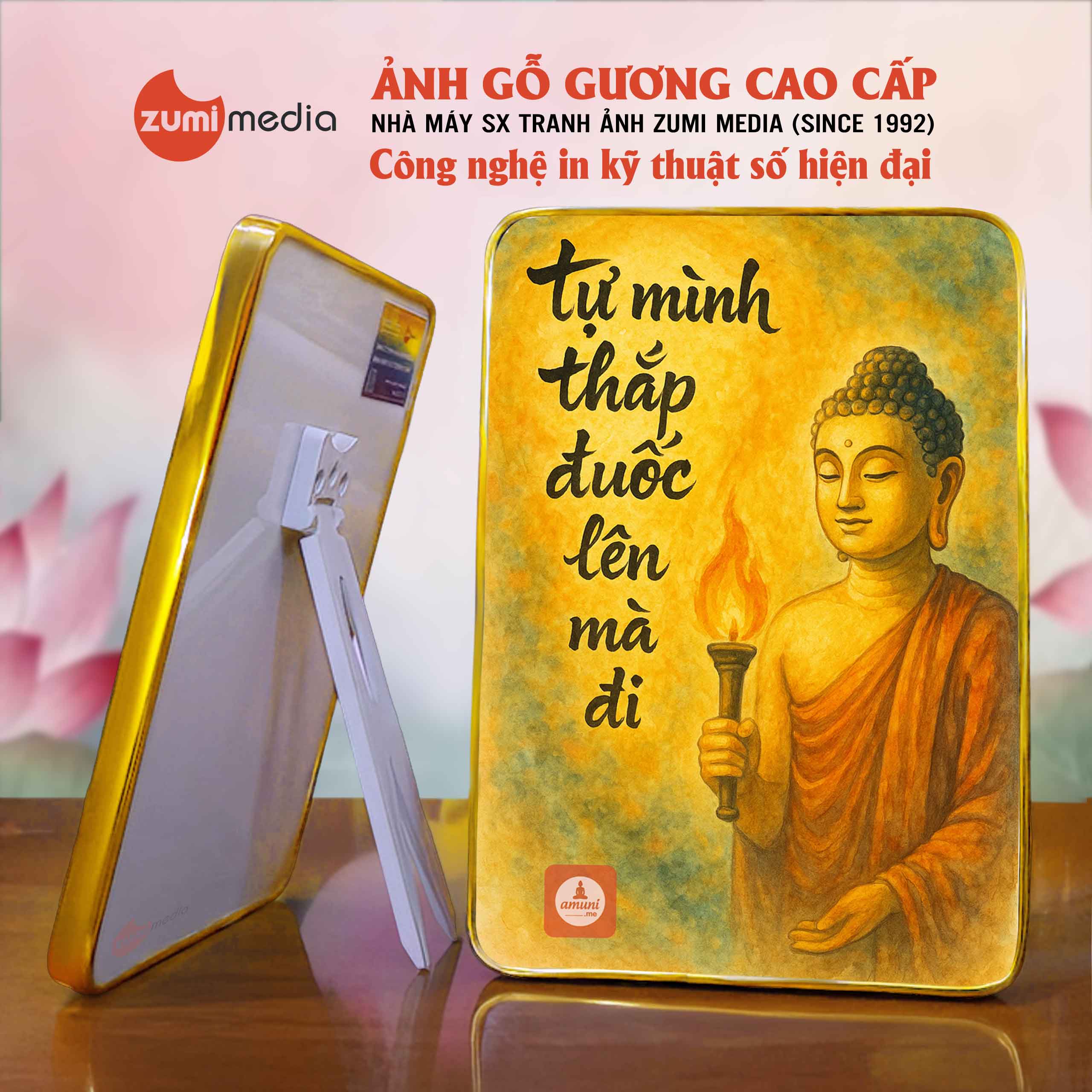 Trang chủ 15 Tranh thu phap Phat giao Tu minh thap duoc len ma di