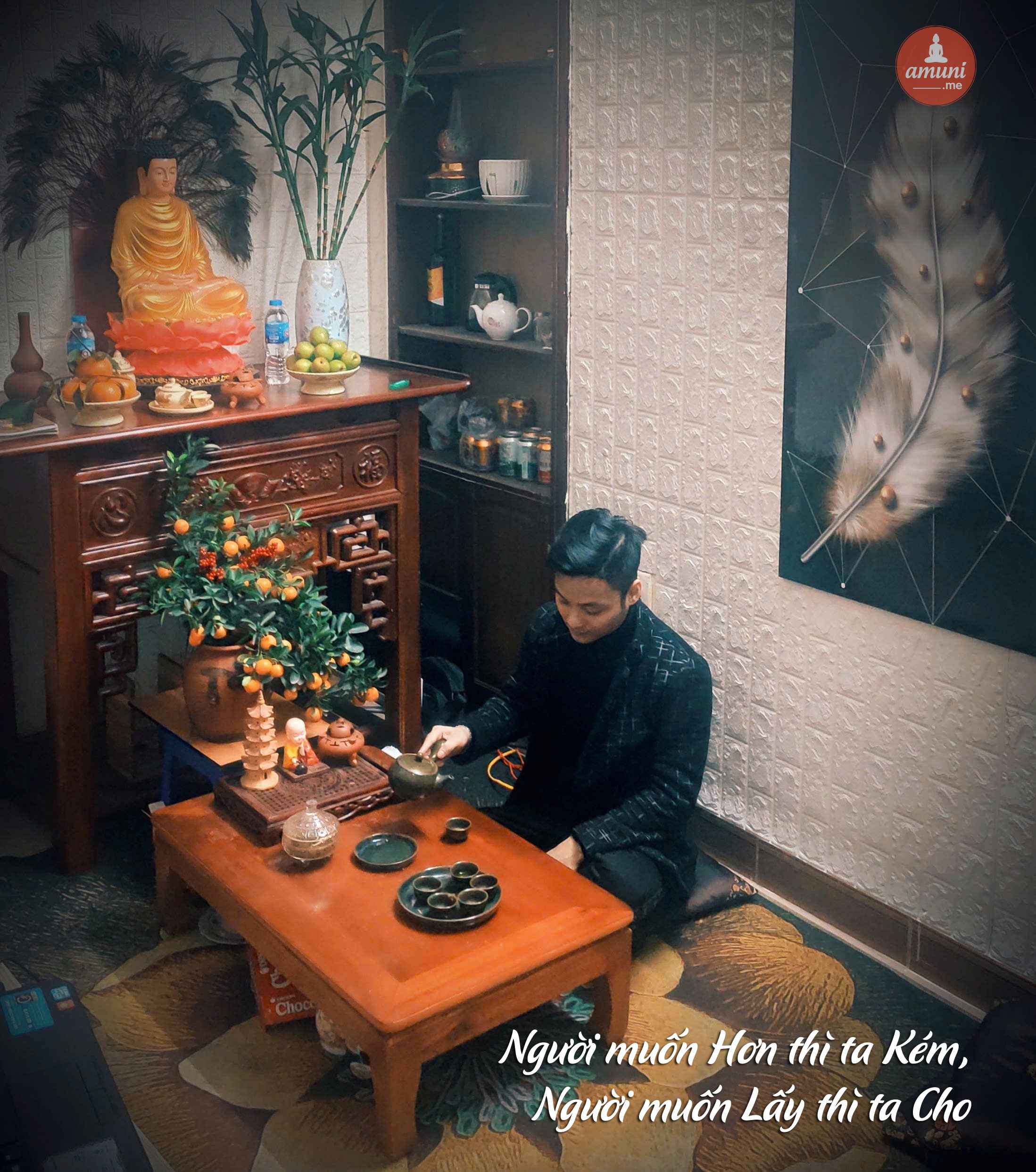 Nguoi Muon Hon Thi Ta Kem Triet Ly Song An Nhien Cung Amuni